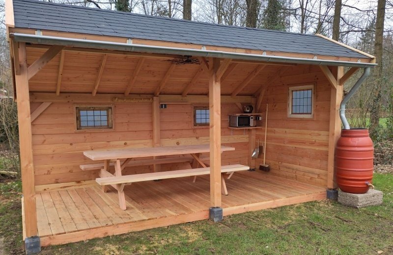 Wandelcamping met slechtweerplaats